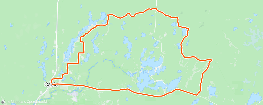 Map of the activity, Great little ride w some new and old pals