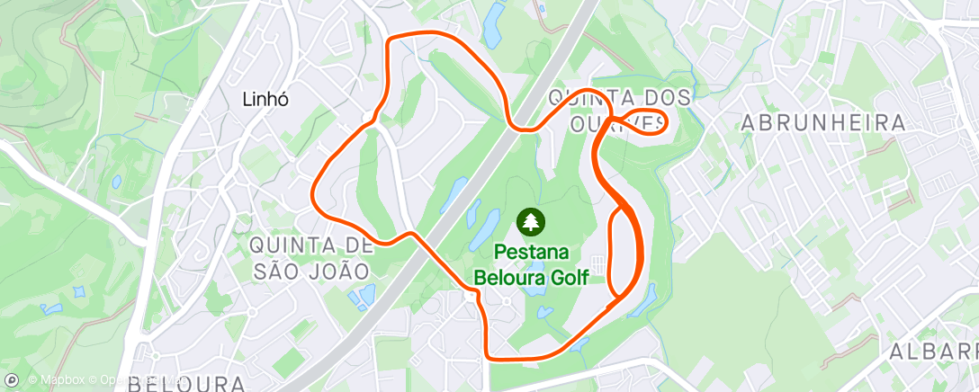 Map of the activity, Portuguese Golf Resort Loops 🇵🇹🏌️