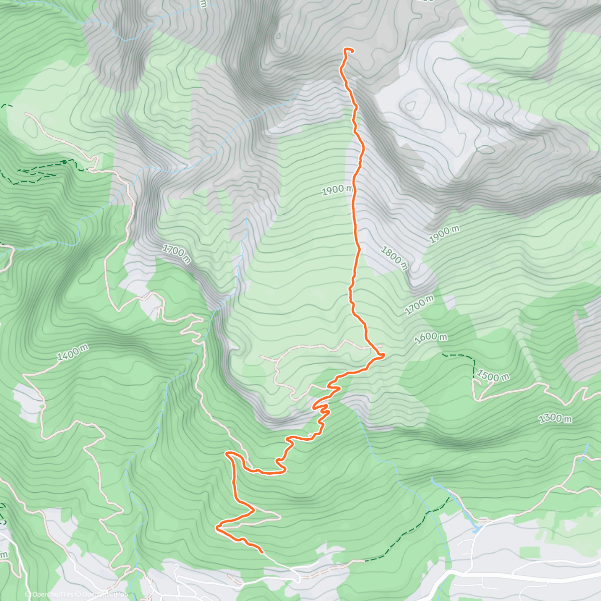 Map of the activity, Hike&fly jusqu'à Barmerousse