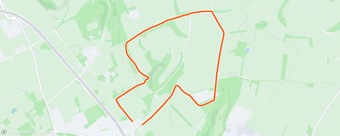Map of the activity, Glorious evening for Race 3 of CoH Champagne League - Elloughton Dale, tough new route with excellent woodland trails and lots of uphill on tired legs but absolutely loved it 😊🏃‍♂️🌞