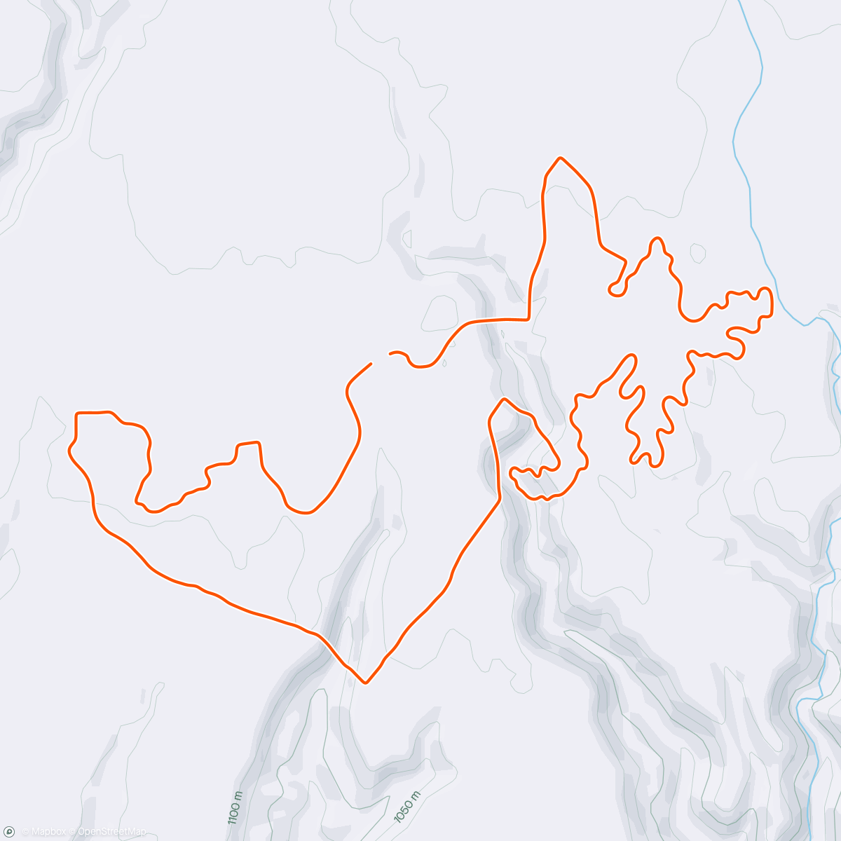 Map of the activity, MyWhoosh - Canyon Pass
