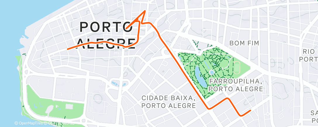 Peta aktivitas, Morning Ride