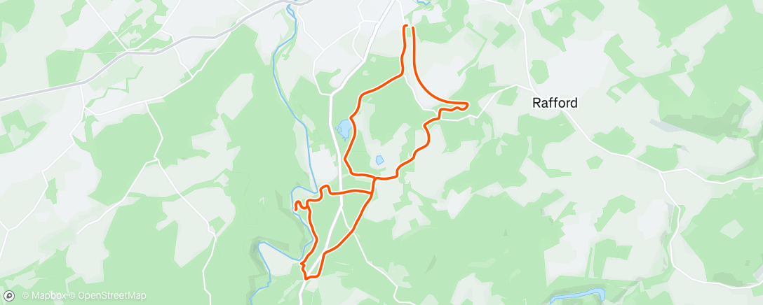 Map of the activity, Morning E-Bike Ride