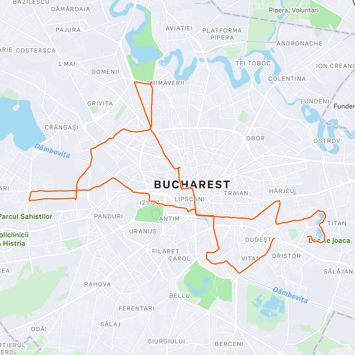 Map of the activity, Tura de vis: winter edition 2025