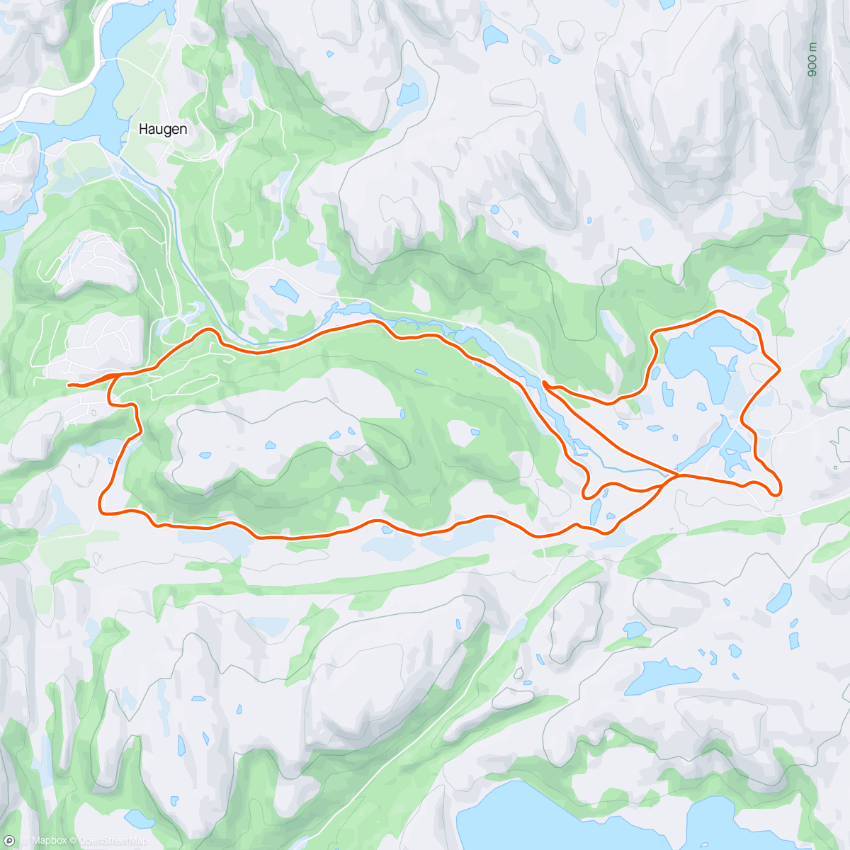 Karte der Aktivität „Morning Nordic Ski”