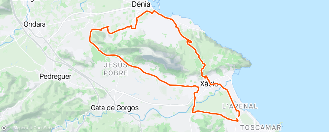 Mapa da atividade, Ochtendrit