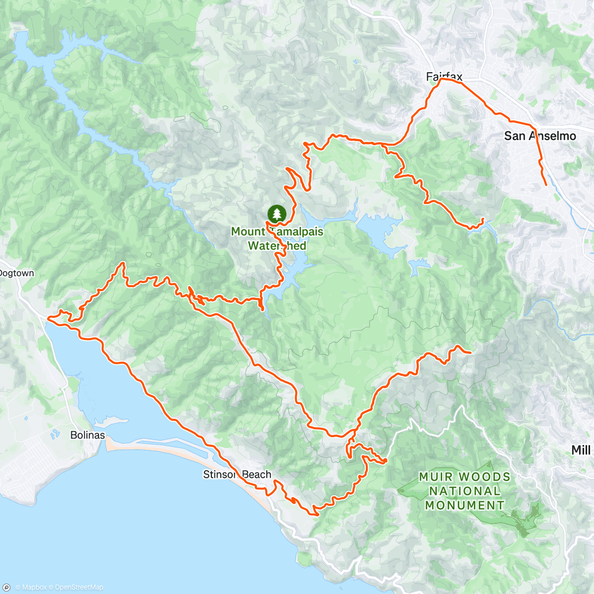 Map of the activity, Come for brunch stay for bikes