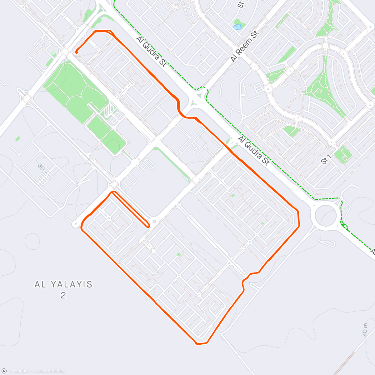 Карта физической активности (Morning jogging)