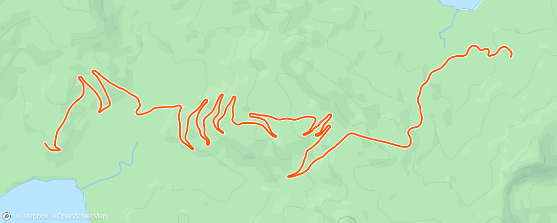 Map of the activity, Zwift - Group Workout: The Gorby on Road to Sky in Watopia