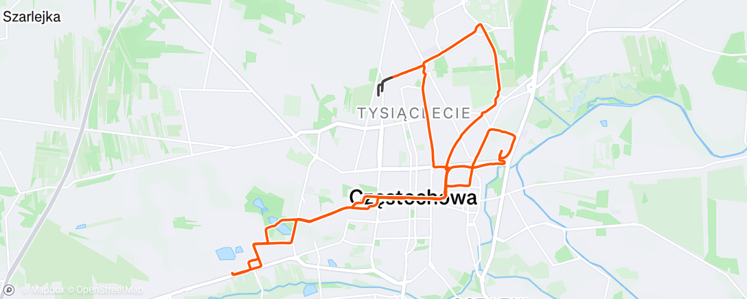 Map of the activity