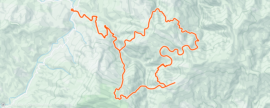 Map of the activity, Zwift - Climb Portal: Cipressa at 125% Elevation in France