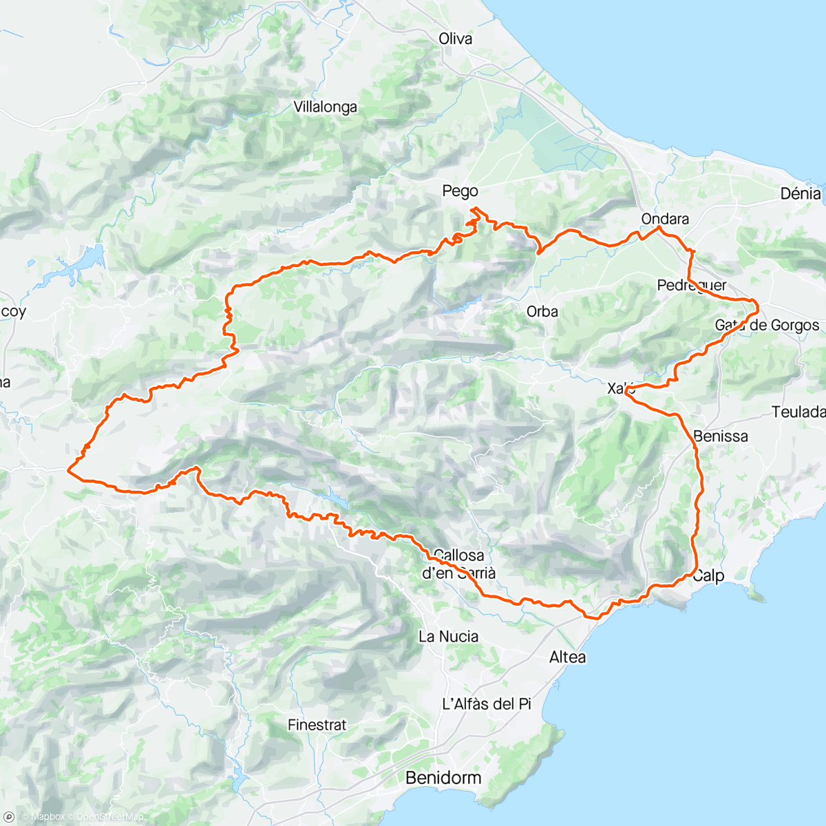 Map of the activity, Solista