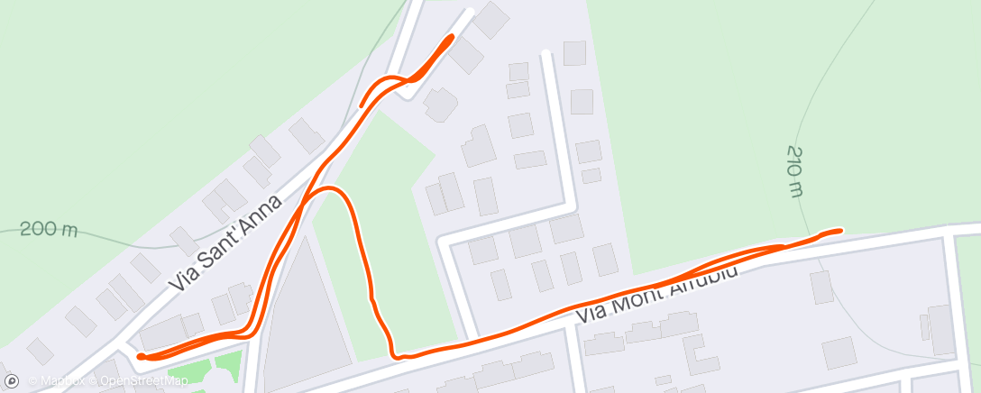 Mapa da atividade, Giro dell'ora di pranzo