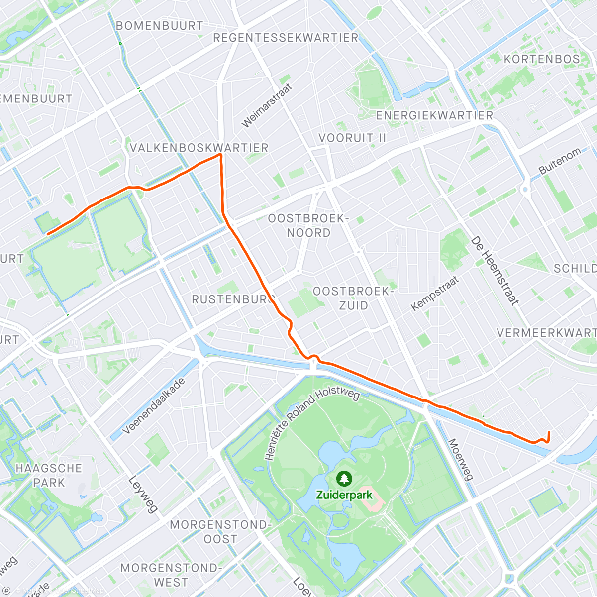 Map of the activity, Den Haag 🧶