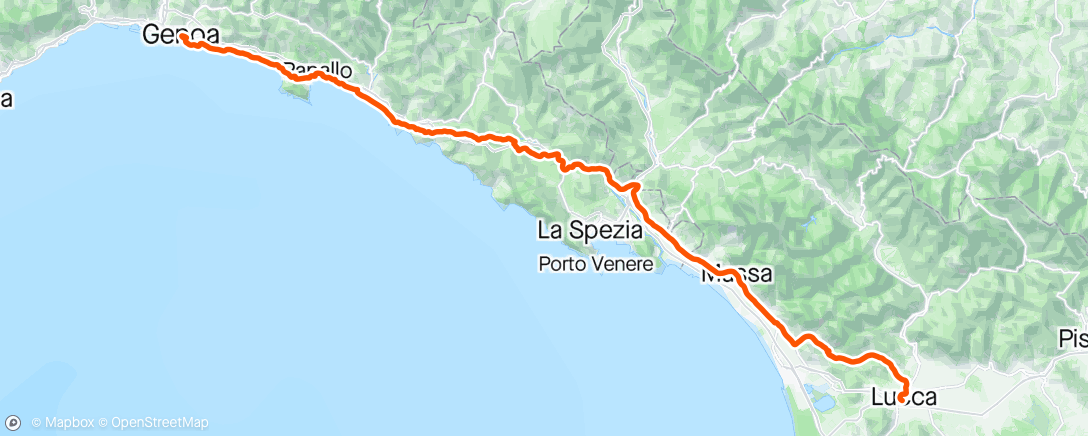 Map of the activity, Stage 5, Giro d’Italia 🇮🇹