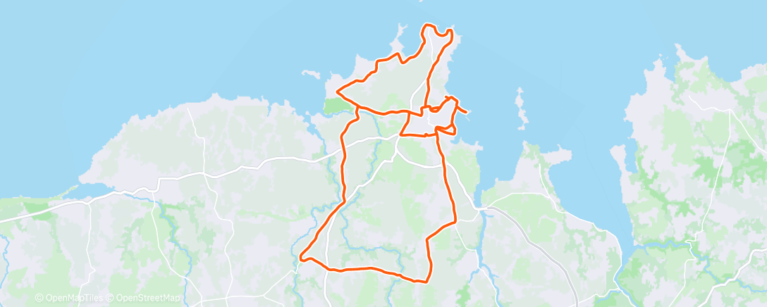 Map of the activity, Une bonne petite sortie avec Sylvain