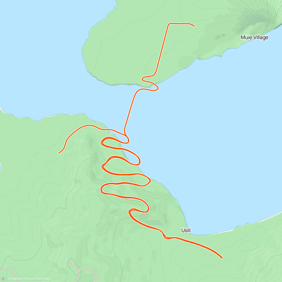 Map of the activity, Zwift - Orange Unicorn Lite in Watopia