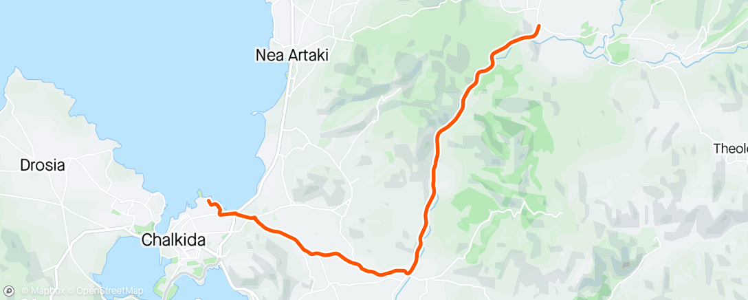 Mapa da atividade, Χαλκίδα - Ληλας