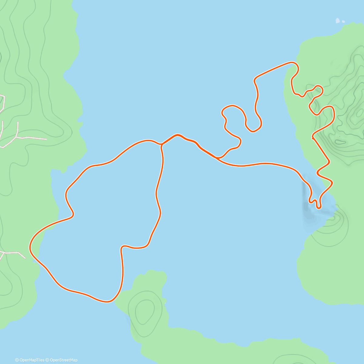 Map of the activity, Zwift - Jarvis Seaside Sprint in Watopia