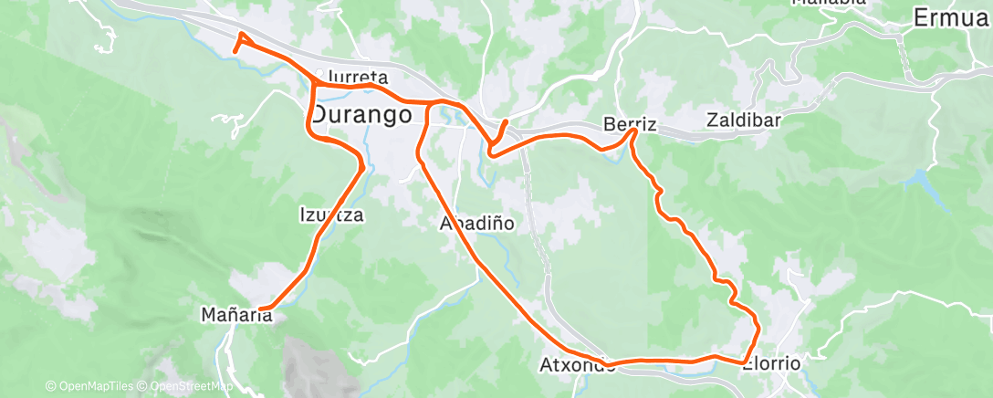 Mapa de la actividad (Easy)