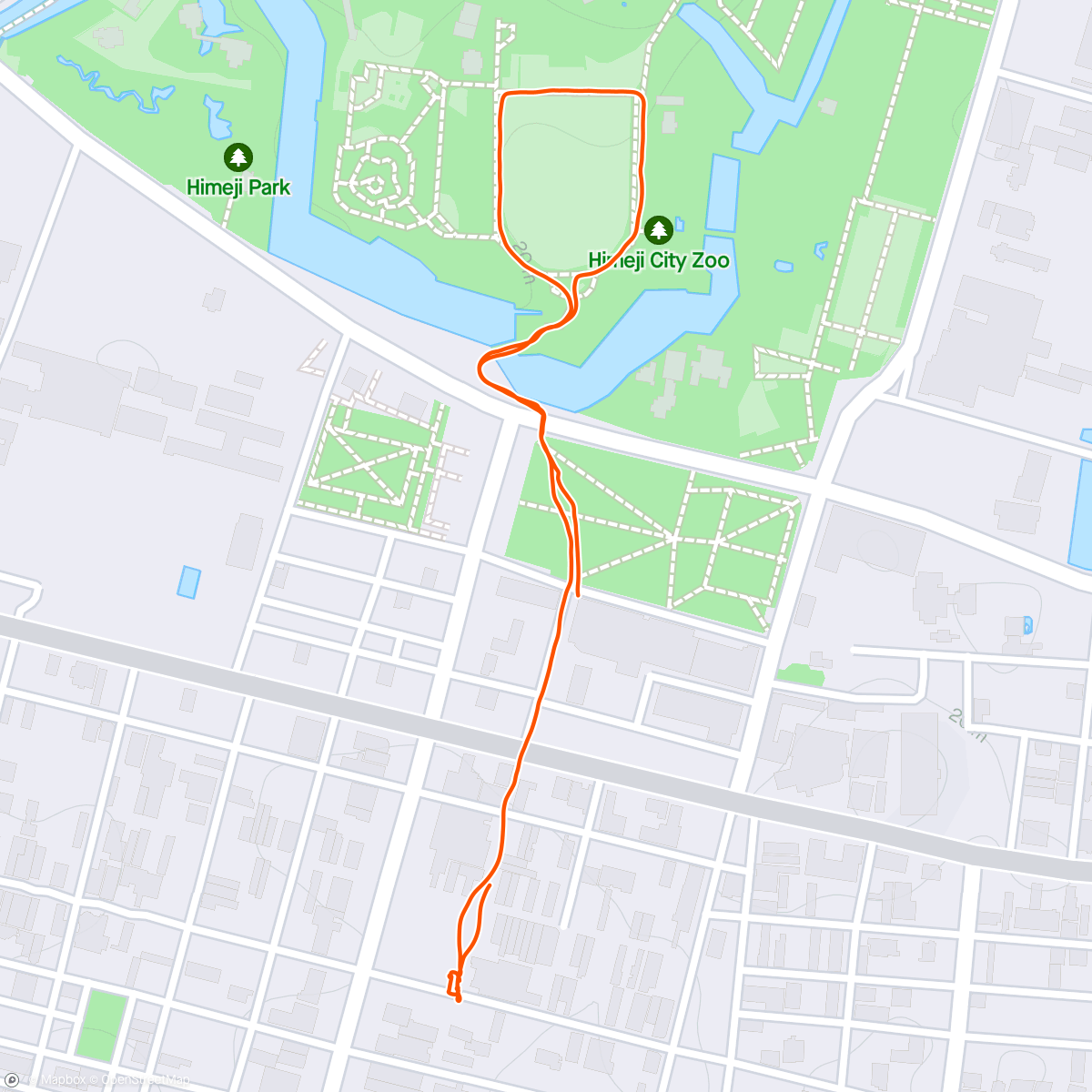 Mappa dell'attività Morning Walk