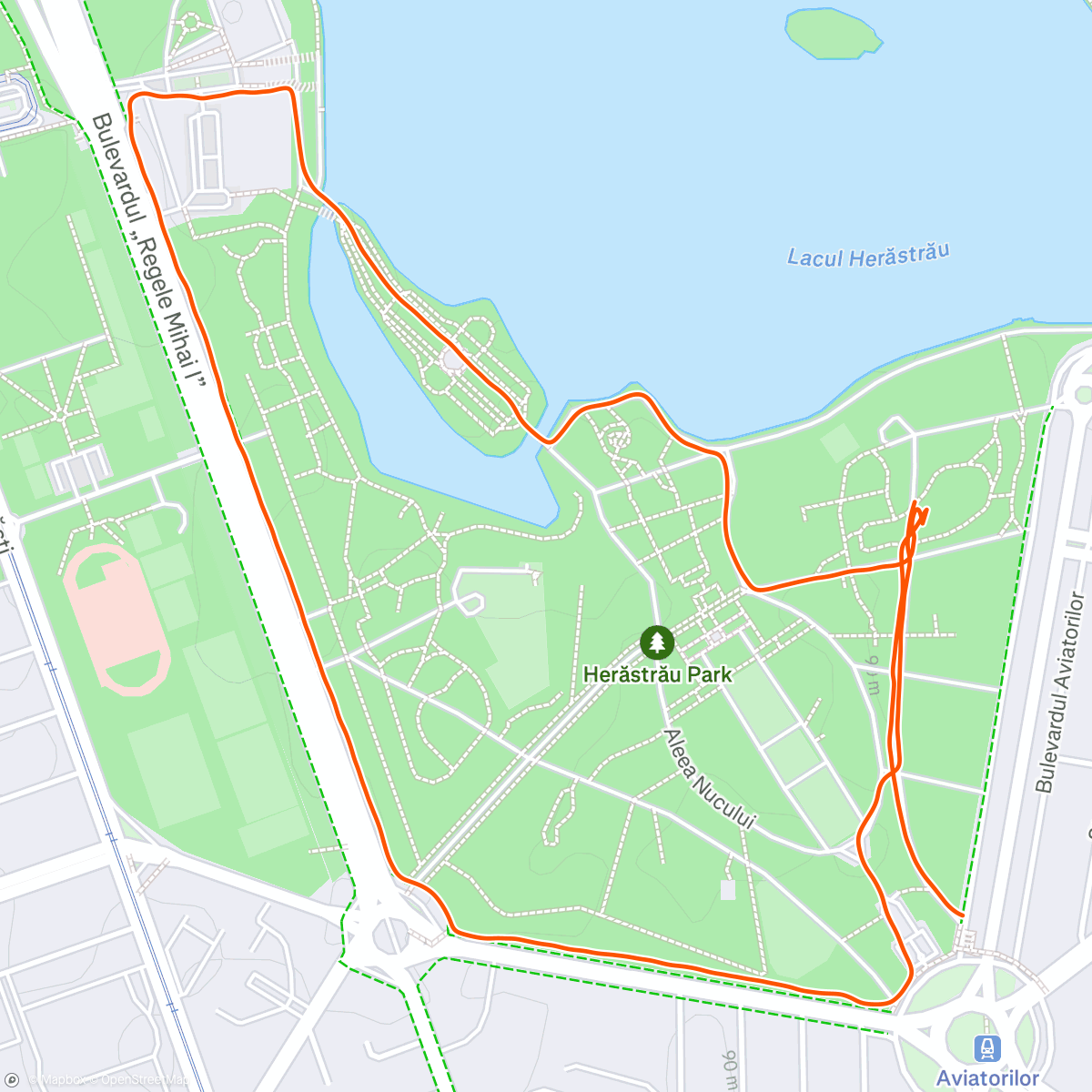 Map of the activity, adidas Runners Bucharest 🌎 4K - Move For The Planet Main Event ☀️