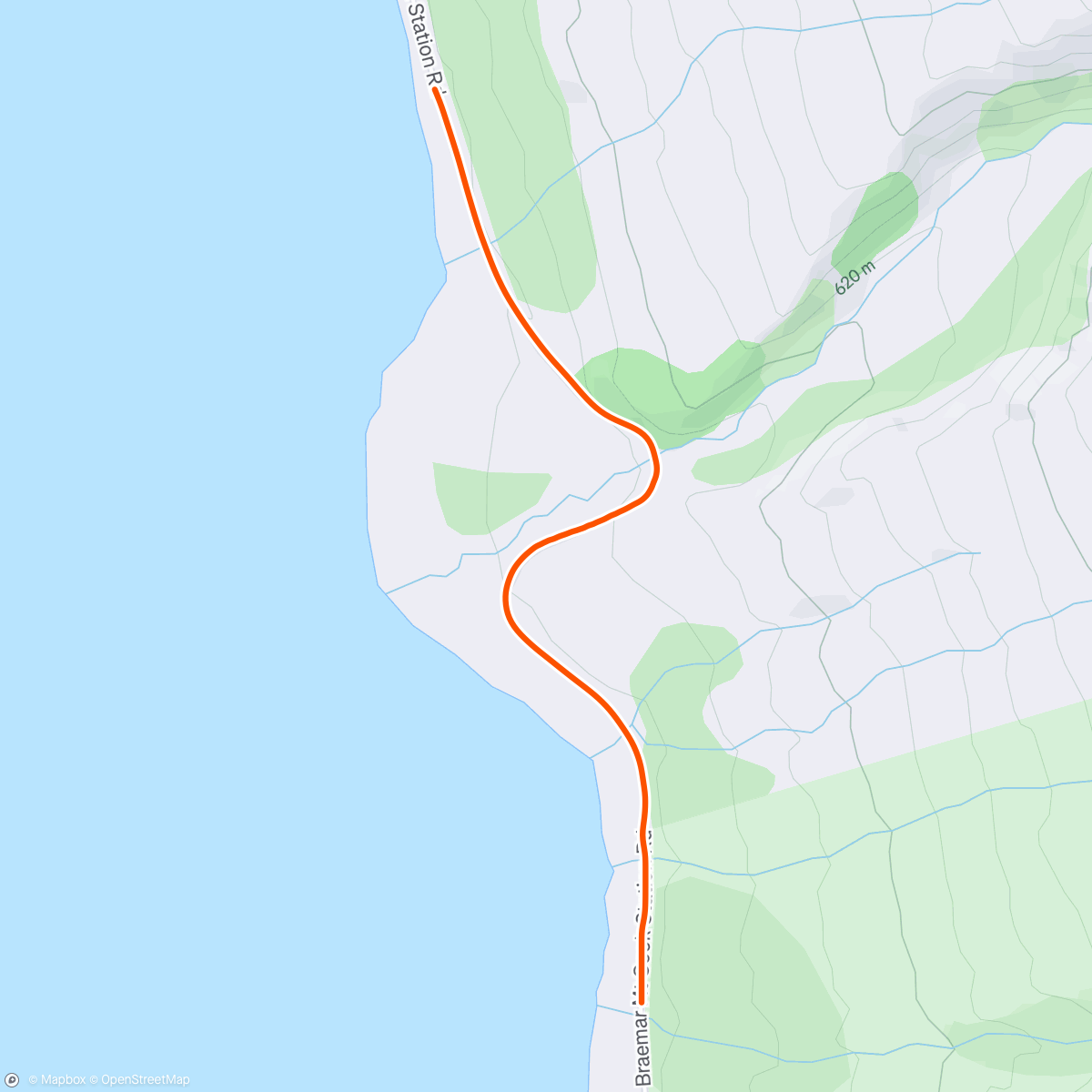 Map of the activity, ROUVY - Tutorial Ride | Lake Pukaki | New Zealand