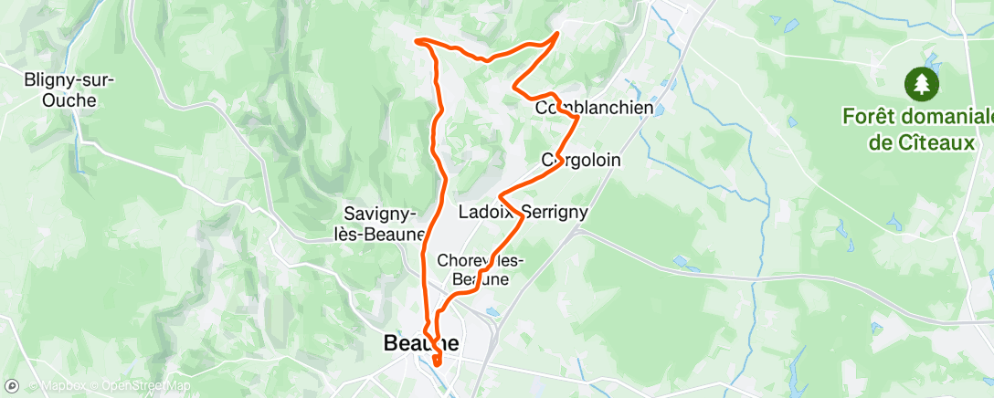 Map of the activity, Midi Knacki 🍗