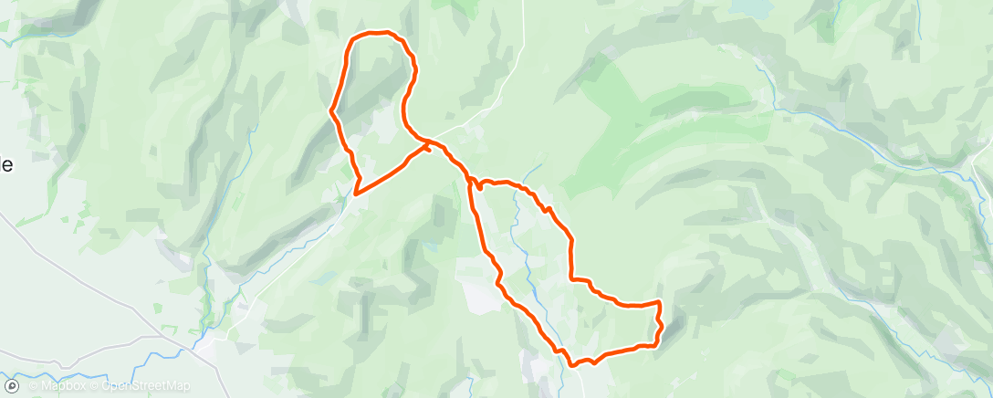 Карта физической активности (Yorkshire Three peaks (well 2) before a niggle) still a 6 mile walk home)