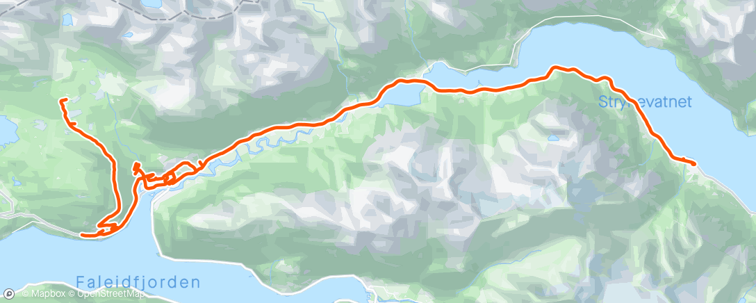 Mapa de la actividad (The scenic route 😂)