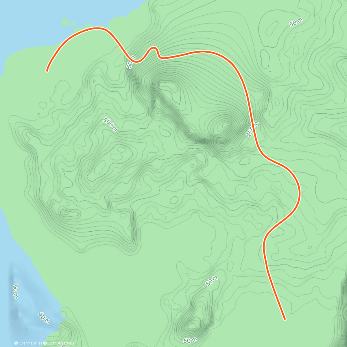 Map of the activity, Zwift - Twenty Torch on Volcano Flat in Watopia
