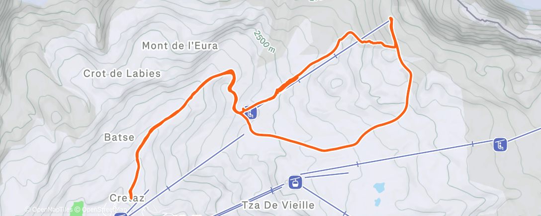 Map of the activity, Prove sprint 🤦🏼‍♀️😂