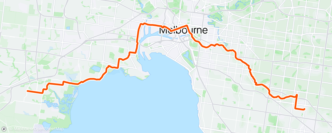 Map of the activity, Avo commuter K’s ……. The highlight of my day is riding
