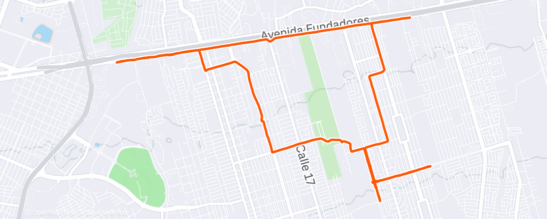 Map of the activity, Empezando...me sentí fatal, te odio Saltiyork