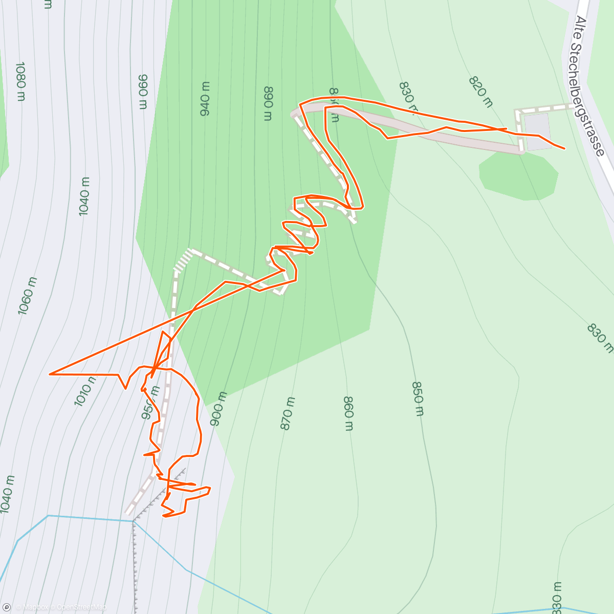 Map of the activity, ☁️ Afternoon Hike