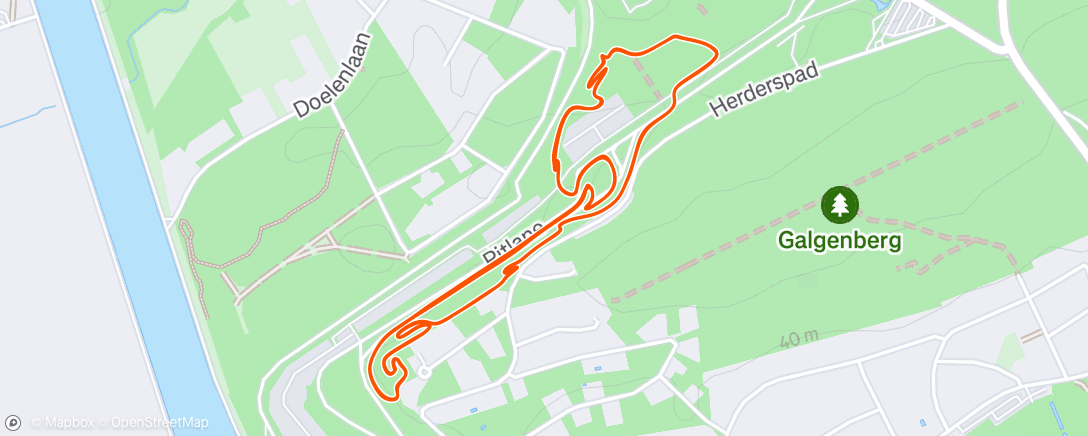 Map of the activity, Zolderrrrrr 🏎️