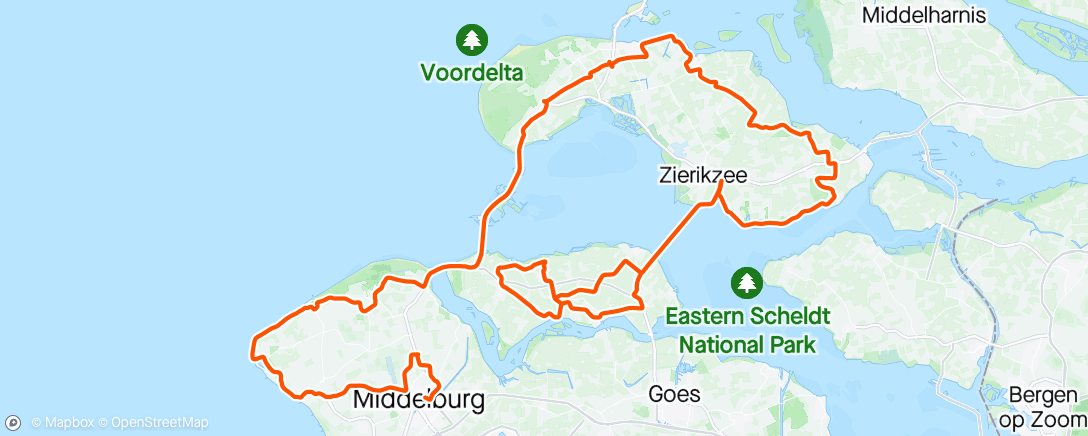 Map of the activity, ZLM Tour - Stage 2