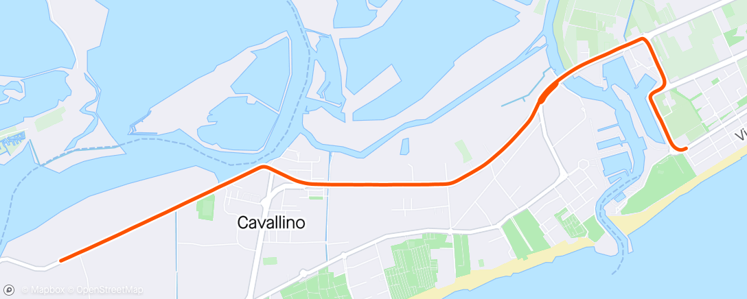 Map of the activity, FulGaz - IRONMAN 70.3 Venice-Jesolo