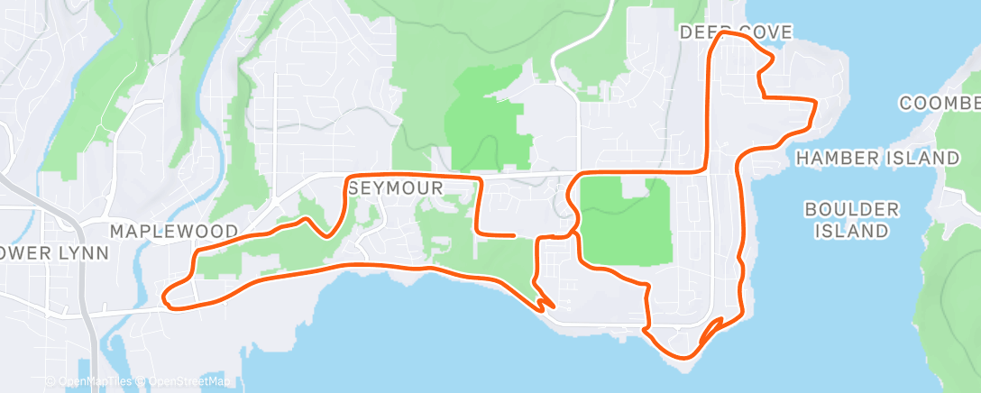 Map of the activity, Coffee & Errands