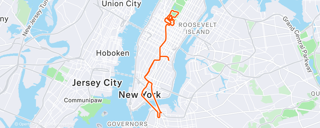 Map of the activity, Zwift - Group Ride: CRYO-GEN Recce / Recovery Monday Group Ride (E) on Stay Puft Pursuit in New York