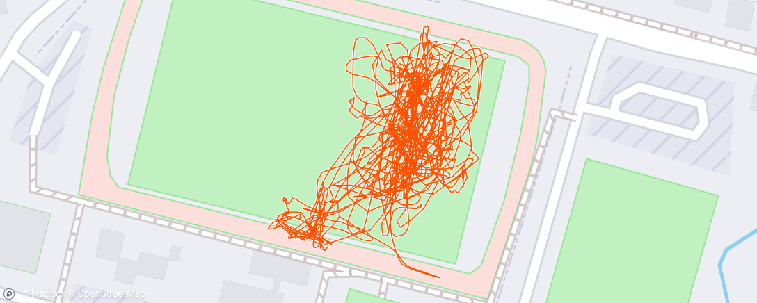Map of the activity, Dernier entraînement de la saison
