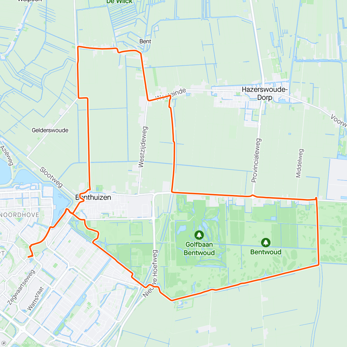 「Fietsen met Lukas op z’n racefiets」活動的地圖