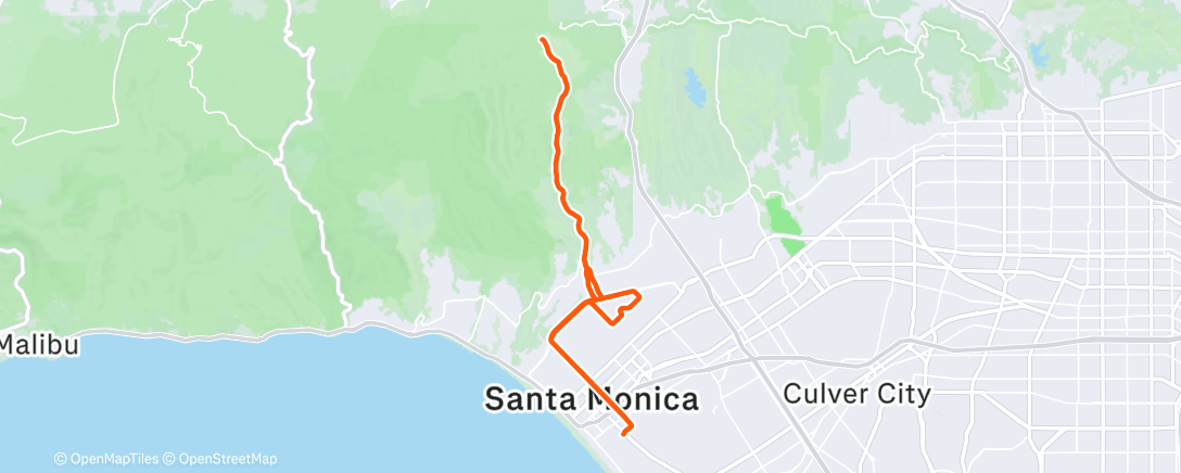 Map of the activity, Morning Ride