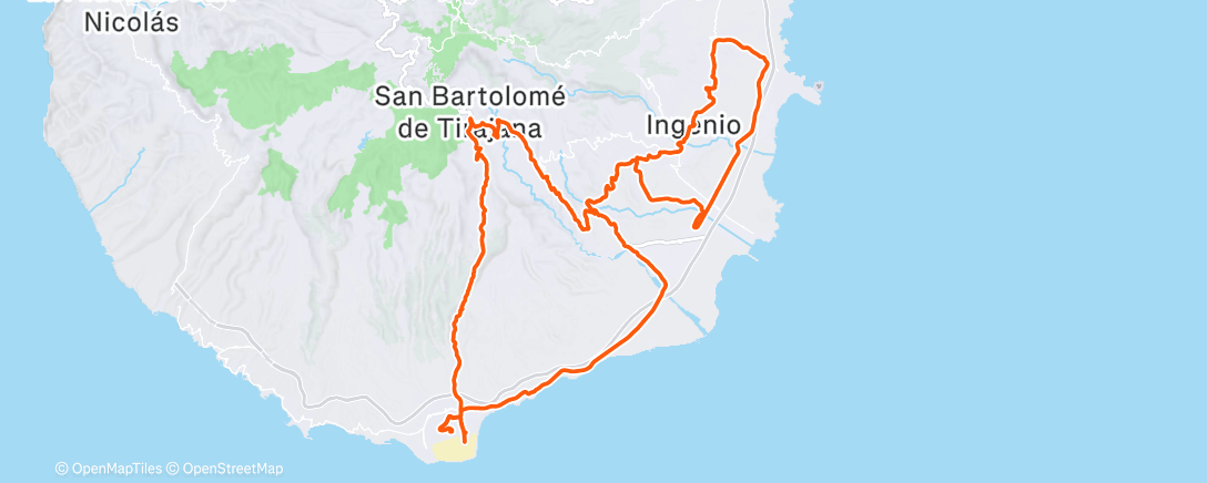 Map of the activity, Dag 3.