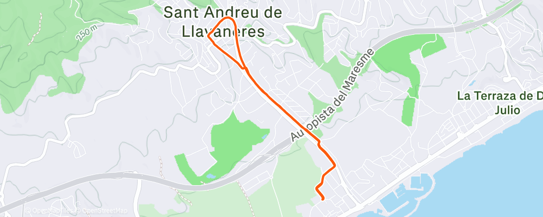 Map of the activity, Bon Sant Esteve🥳
