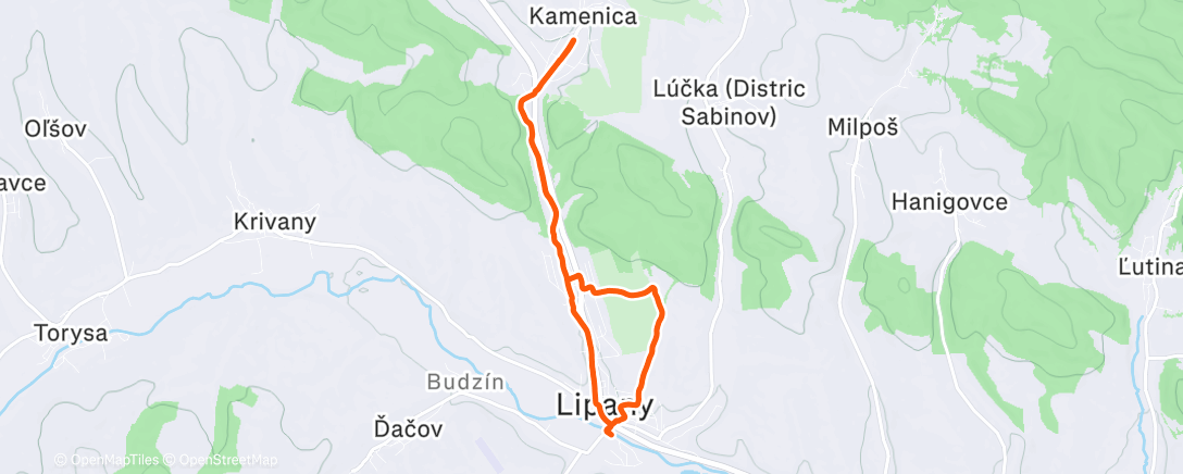 Map of the activity, Burn some kCal 🍪🥧