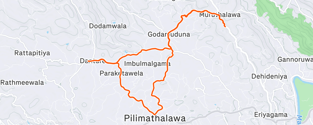 Map of the activity, Wednesday Morning Ride 2025-12-31