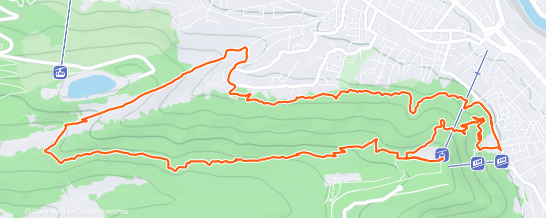 Map of the activity, Vilnius 1991 Events Commemoration Run 🇬🇪🇱🇹