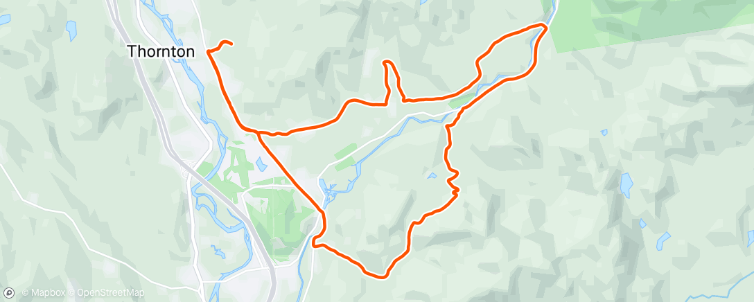 Map of the activity, After work blast