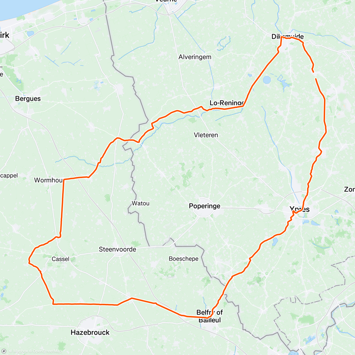 Map of the activity, Ochtendrit